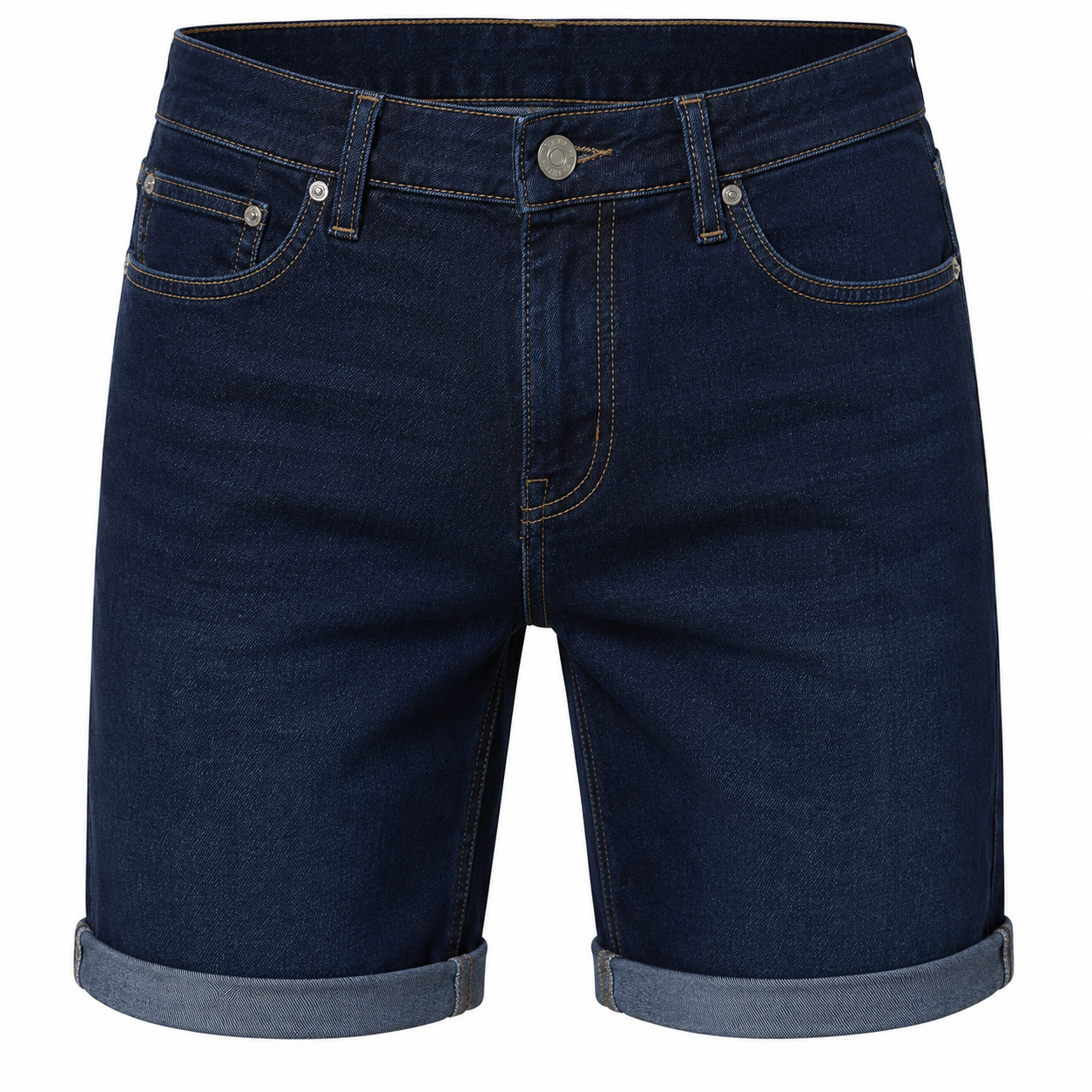 Dark Indigo Premium Denim Shorts | Koudurty